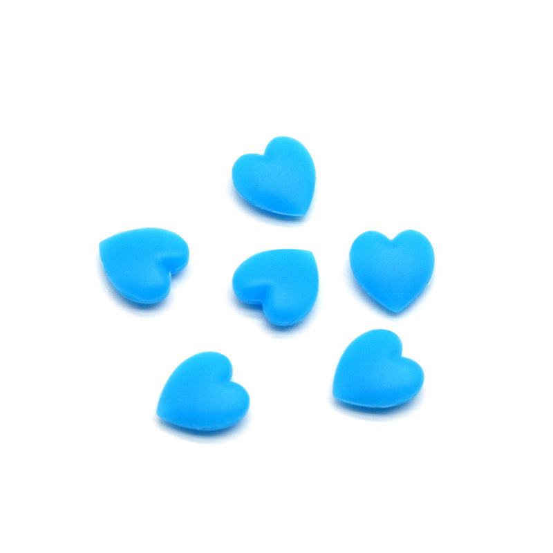 Decorative Heart Shaped Rubber Charms Kalsten