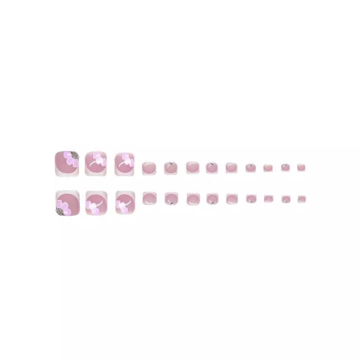 Floral Artisan Press-On Nail Set Kalsten