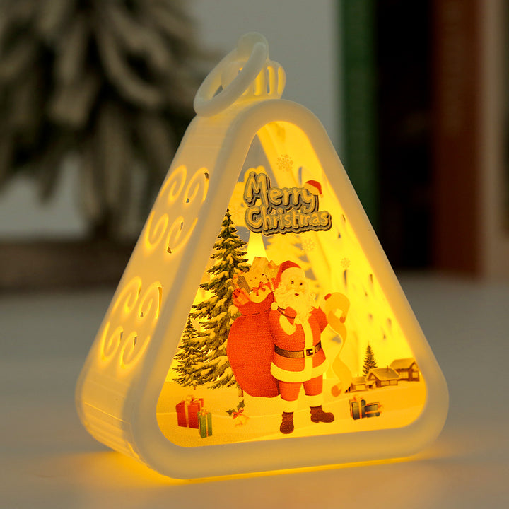 Cheerful decorative lantern