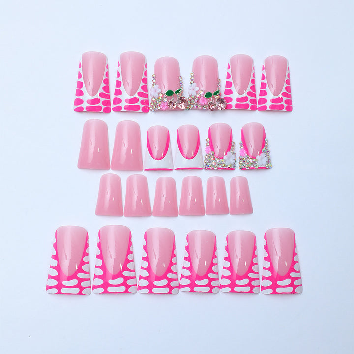 Decorative Artful Press-On Nails Kalsten