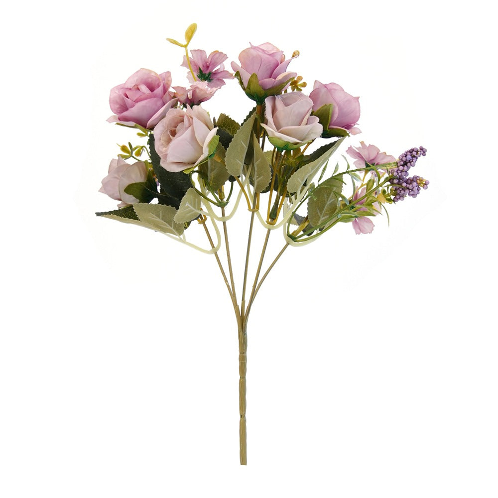 Lifelike Floral Bouquet Stem Arrangement