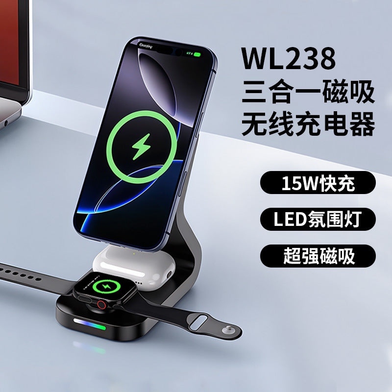 Ladies wireless 3-in-1 charger Kalsten