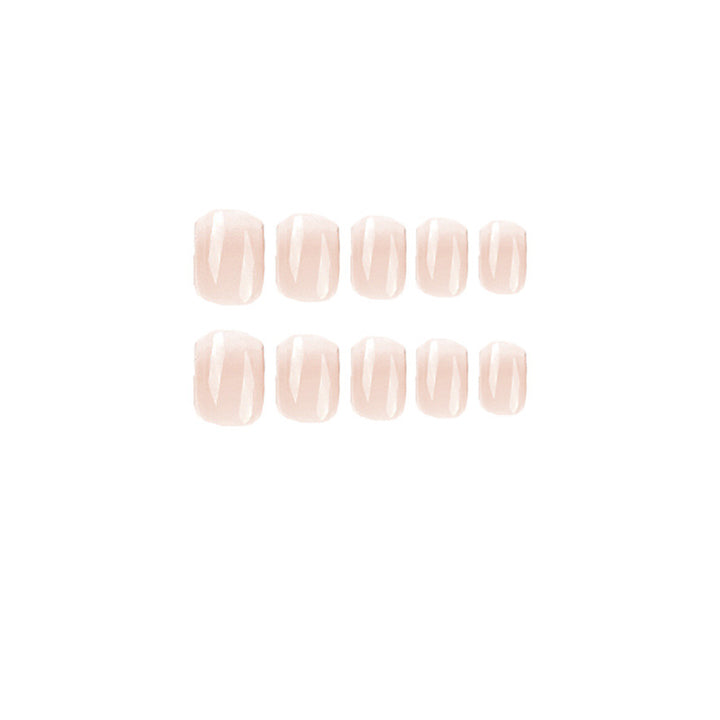 Elegant Nail Art in Natural Ombre Style Kalsten