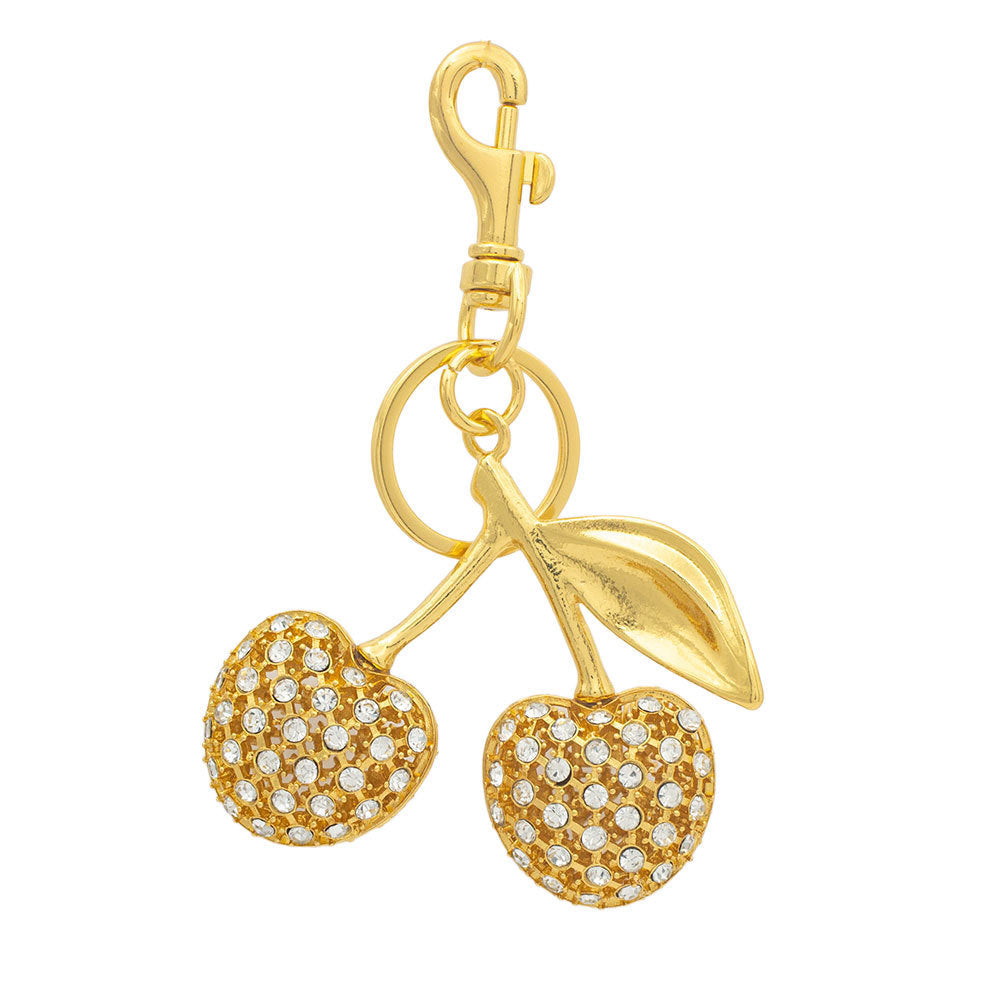 Decorative Cherry Charm Keychain Kalsten