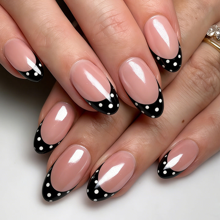 Designer French Tip Nail Art Kalsten