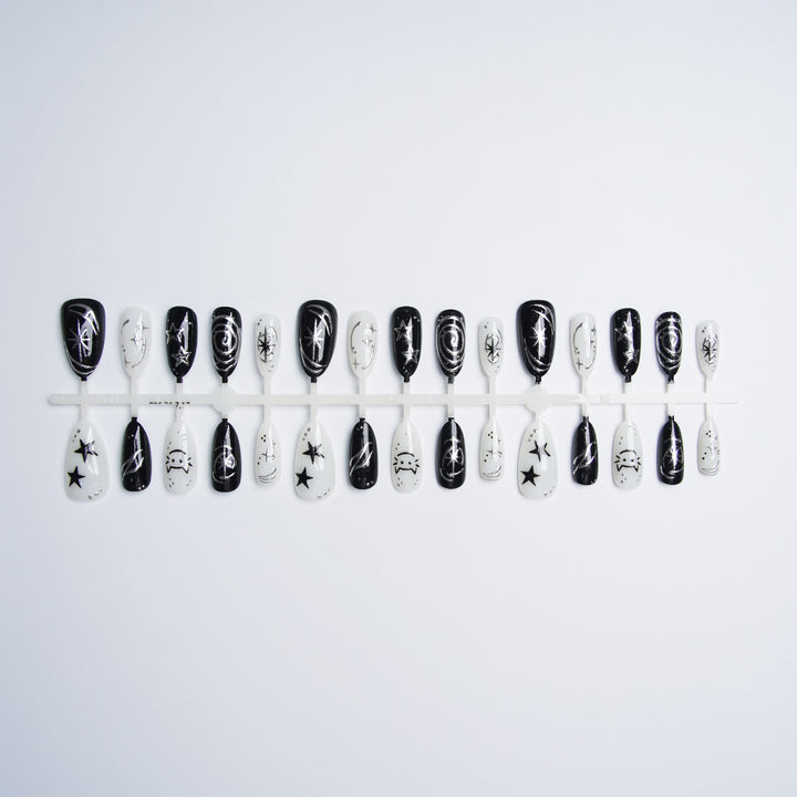 Exclusive Nail Design Set with Artistic Motifs Kalsten