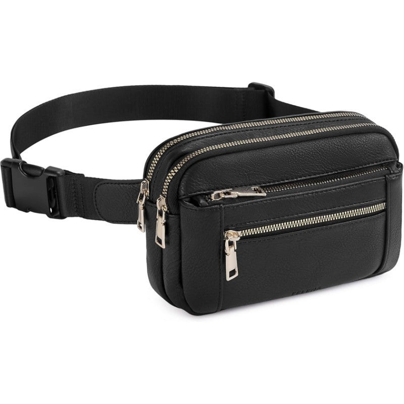 Elegant Leather Fanny Pack Kalsten