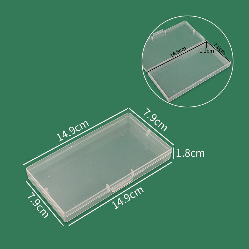 Transparent Craft Supply Storage Box Kalsten