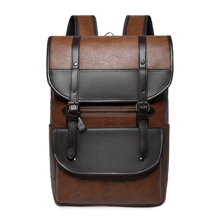 Premium Leather Laptop Backpack Kalsten