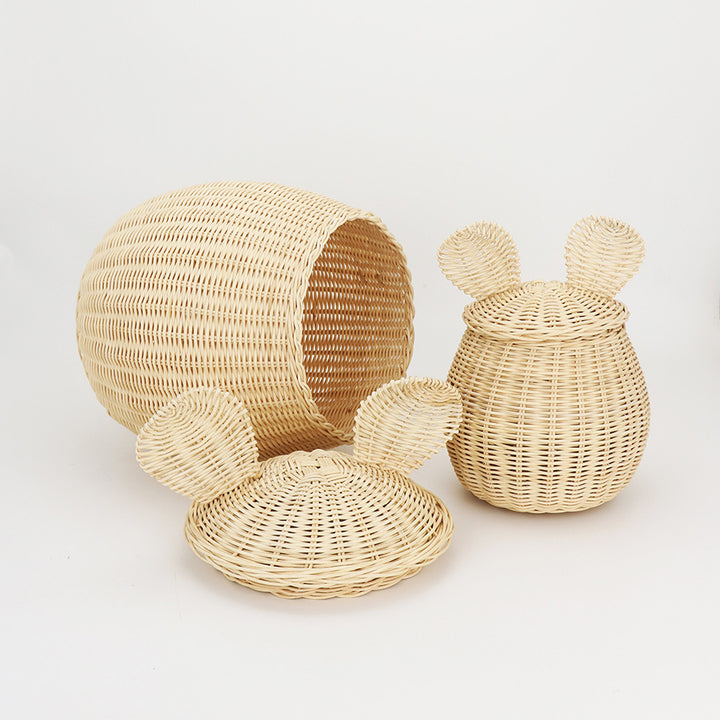 Playful Woven Storage Container Kalsten