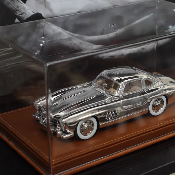 Detailed Vintage Car Model Display