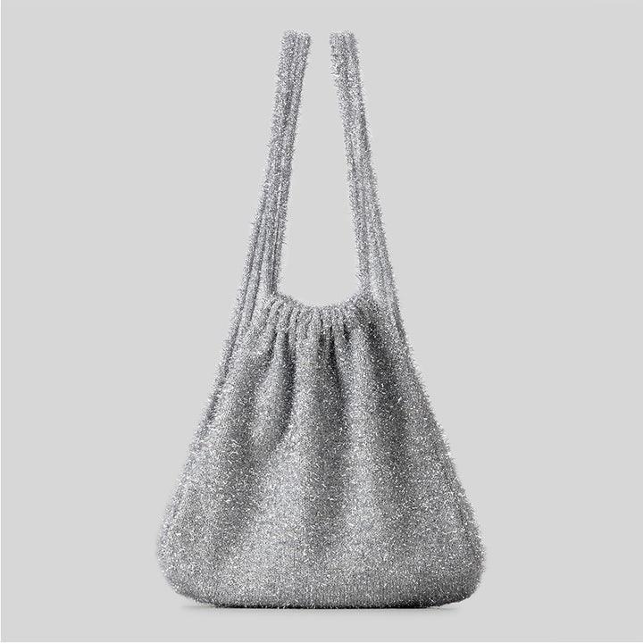 Lightweight Striped Crochet Tote Bag