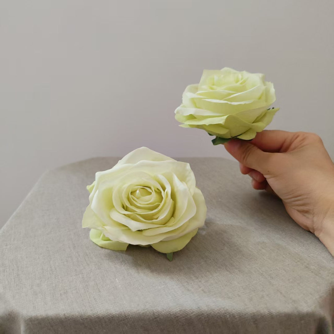 Lifelike Silk Rose Stem