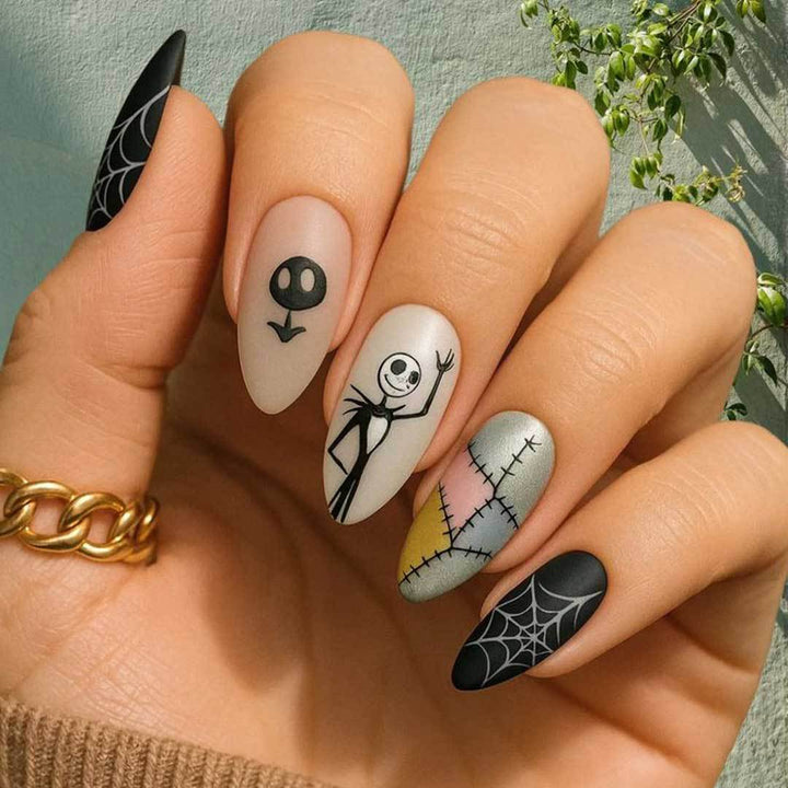 Creative Themed Halloween Nail Art Kit