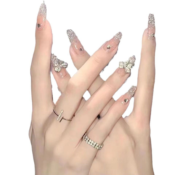 Artificial nails with elegant heart design Kalsten