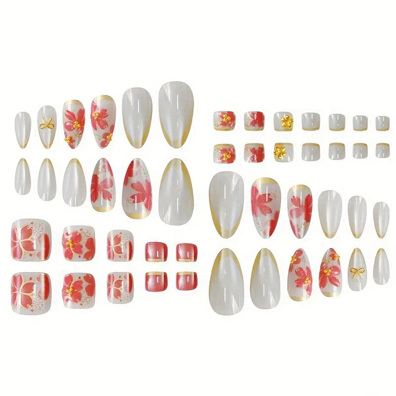 Floral Artistry Nail Set Kalsten