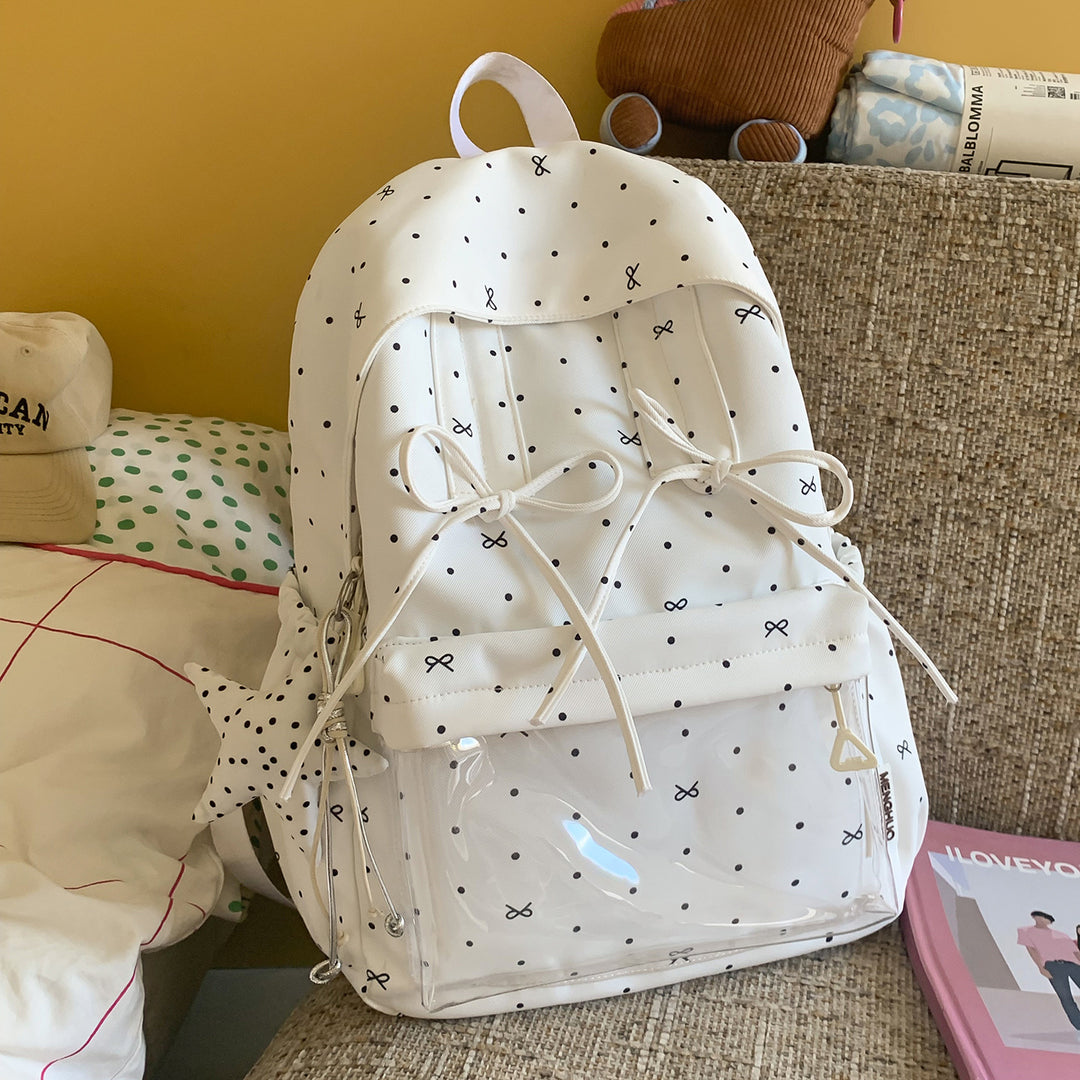 Playful Lightweight Printed Backpack Kalsten