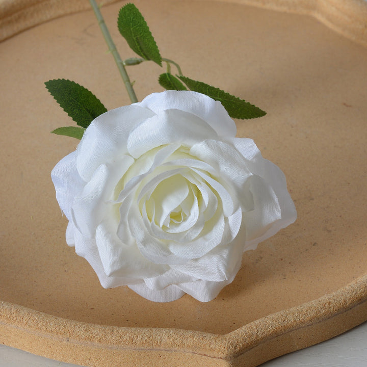 Elegant Silk Rose Hair Accessory