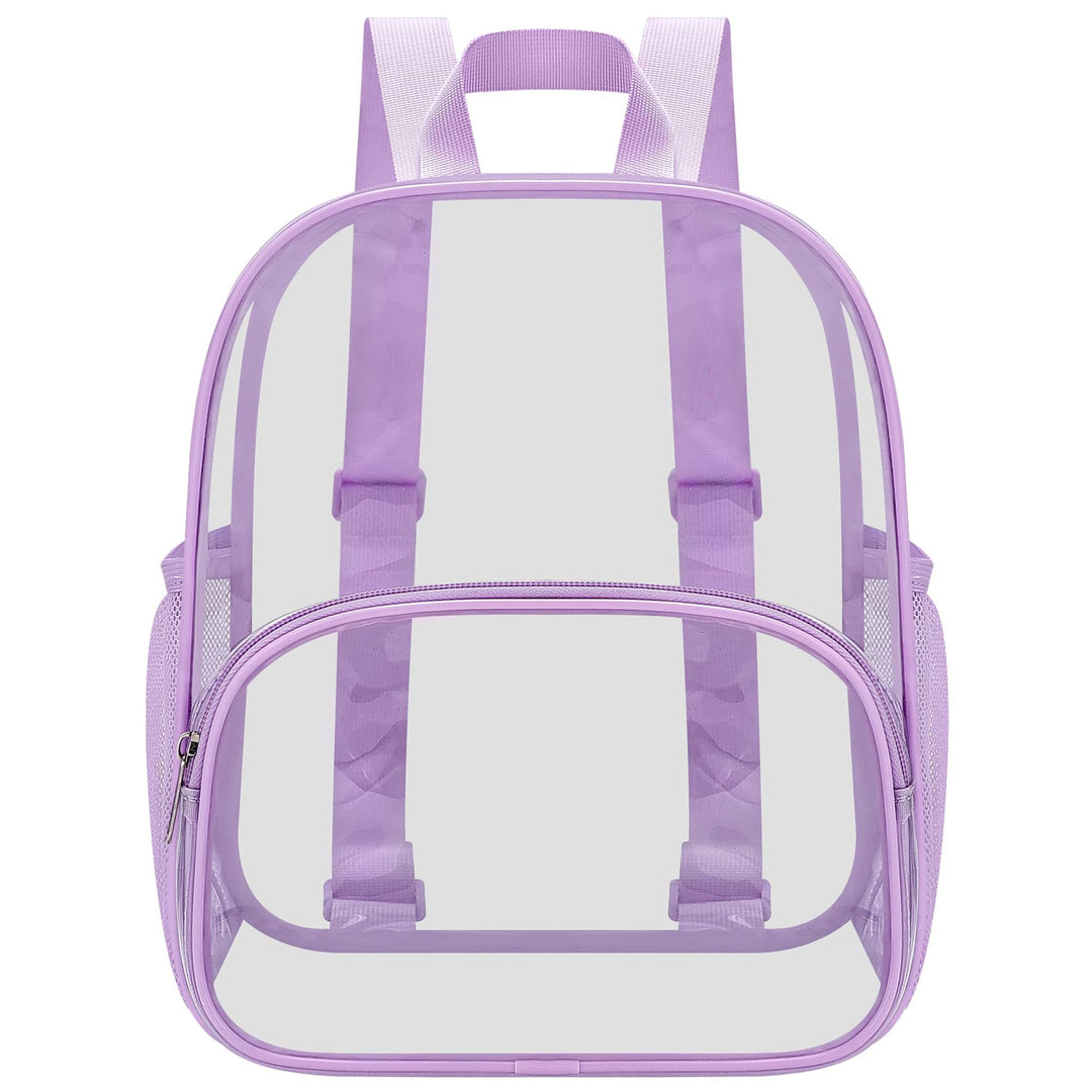 Unisex transparent everyday backpack with reinforced bottom and breathable straps Kalsten