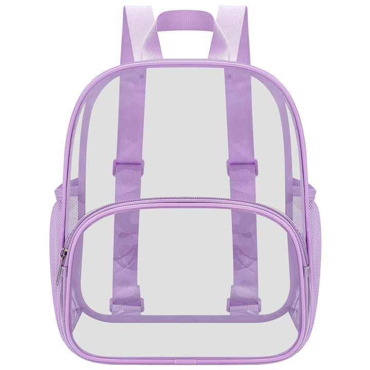Unisex transparent everyday backpack with reinforced bottom and breathable straps Kalsten