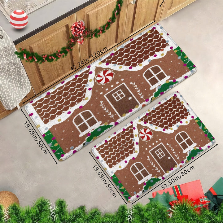 Holiday-Themed Long Indoor Runner Mat Kalsten