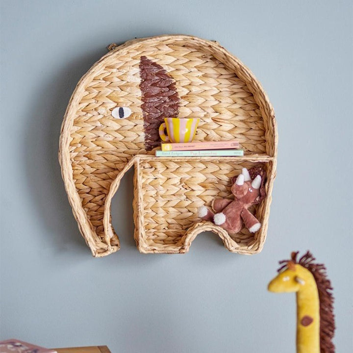 Decorative Wall Basket in Wave Pattern Kalsten