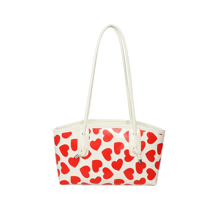 WoCasual Heart-Patterned Tote Bag Kalsten