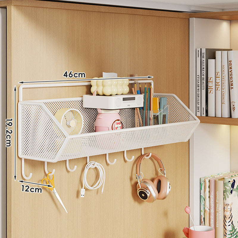 Over-Cabinet Mesh Hanging Storage Basket Shelf Organizer