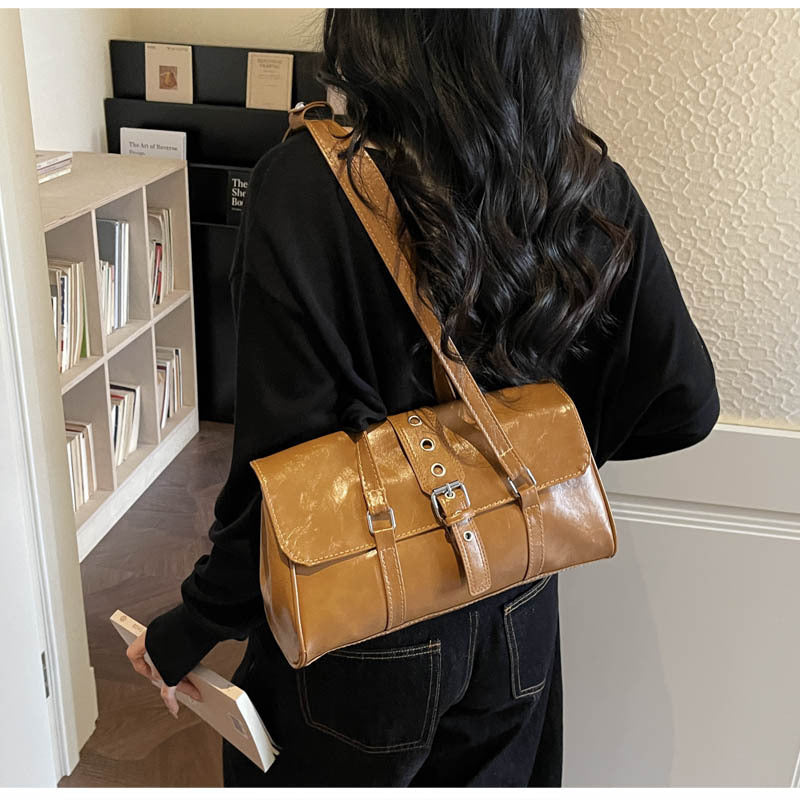 WoVintage Leather Satchel Bag Kalsten