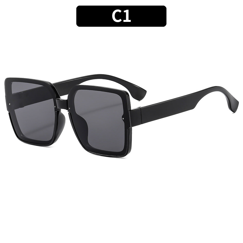 Square Frame Fashion Sunglasses