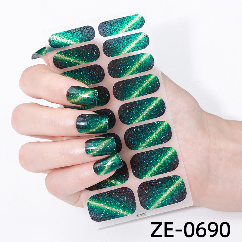 Ombre Glitter Nail Wraps