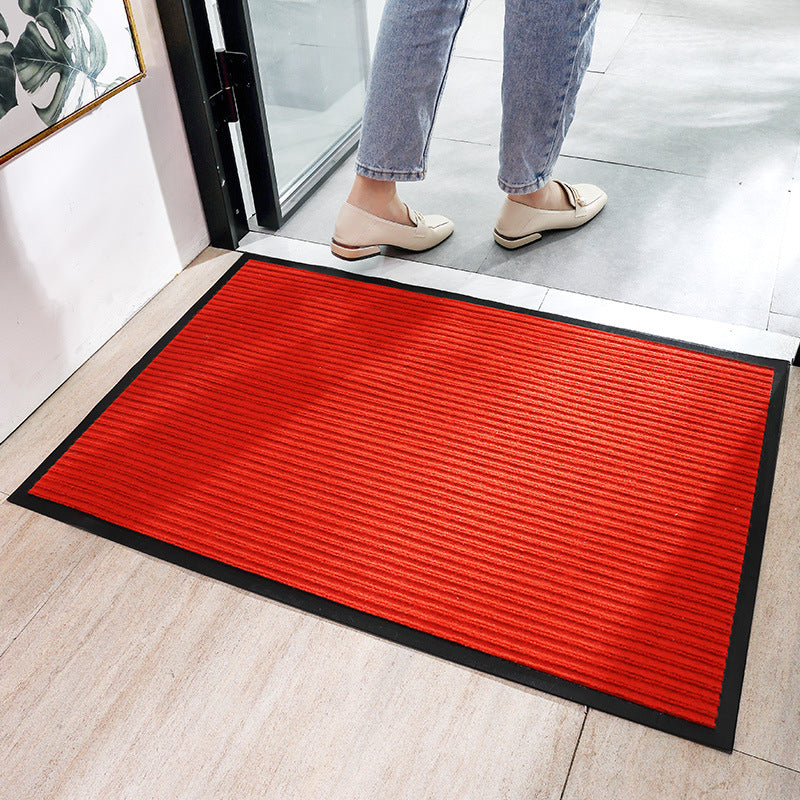 Striped Non-Slip Entry Mat Kalsten