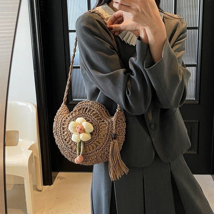 Handmade straw bag Kalsten