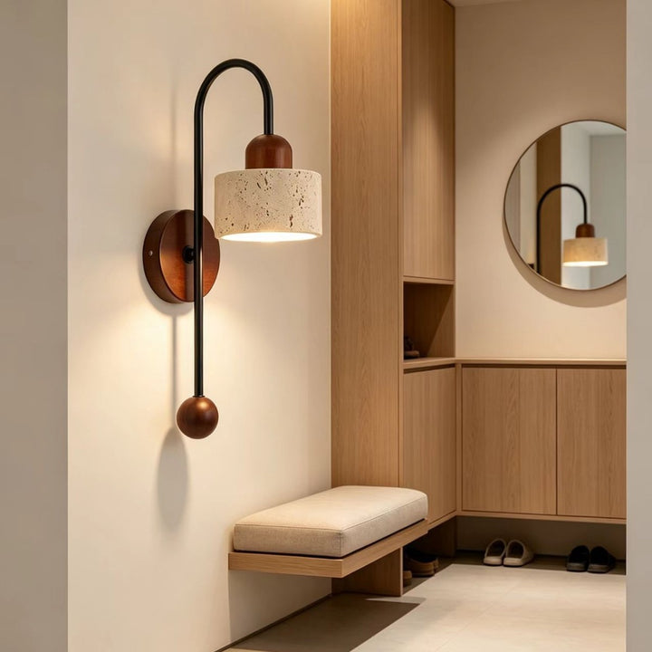 Wall-Mounted Sculptural Sconce