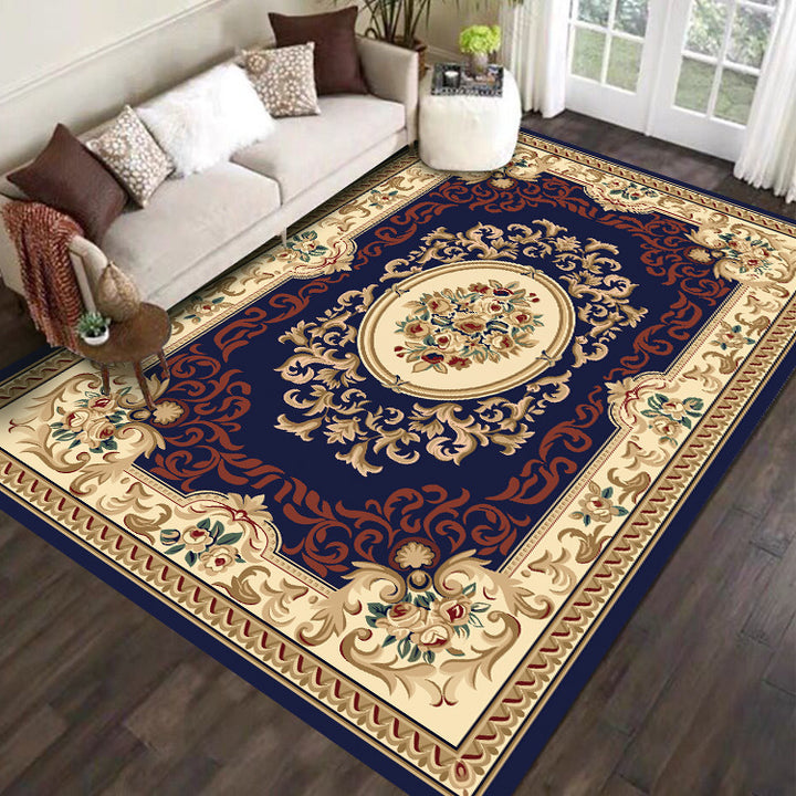 Vintage Floral Patterned Area Rug