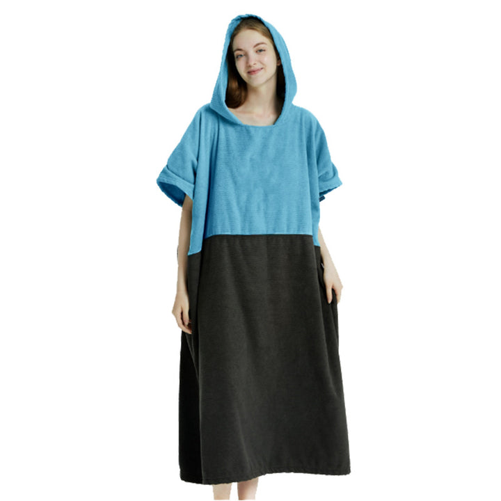 Women's Cozy Hooded Bathrobe Kalsten