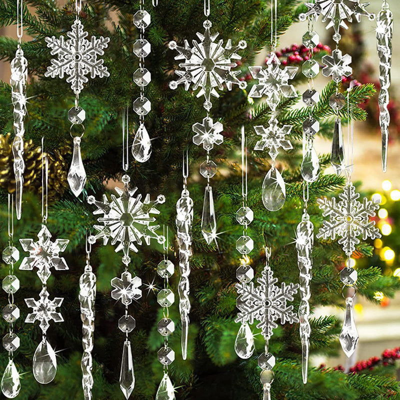 Glittering Snowflake Decoration Kalsten