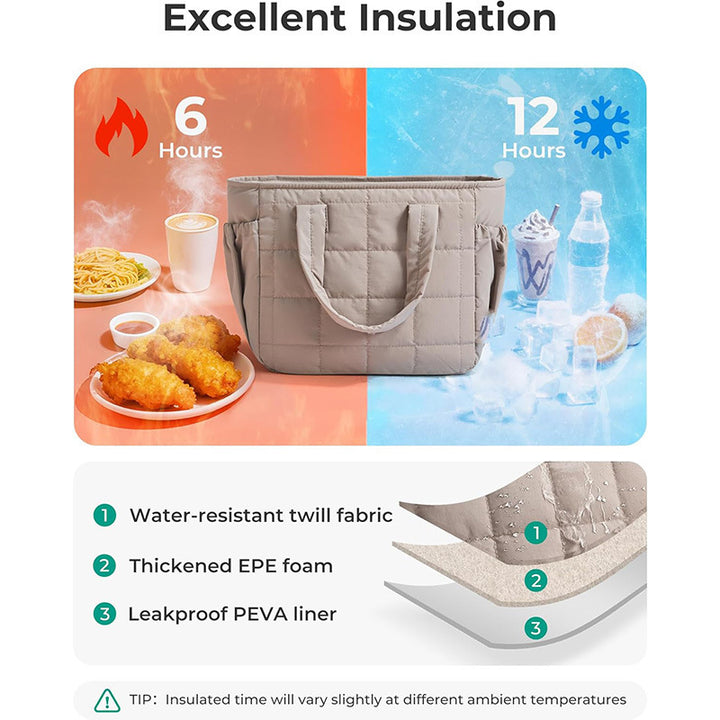 Insulated Picnic Cooler Tote Kalsten