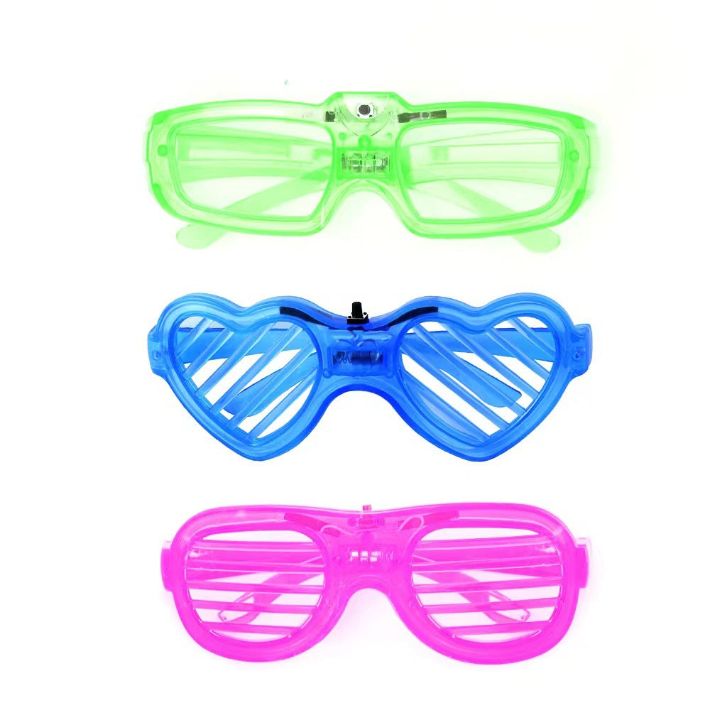 Glowing Heart Glasses