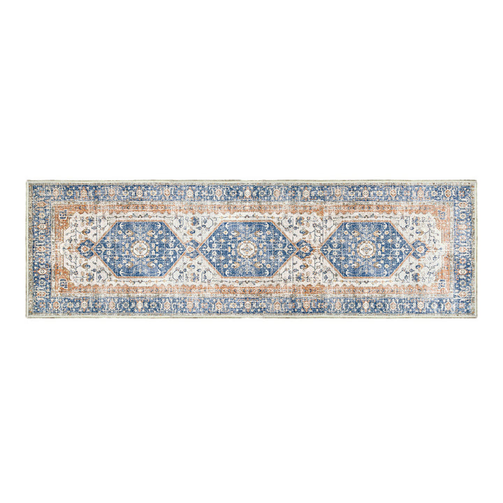 Vintage-Inspired Floral Pattern Runner Rug Kalsten