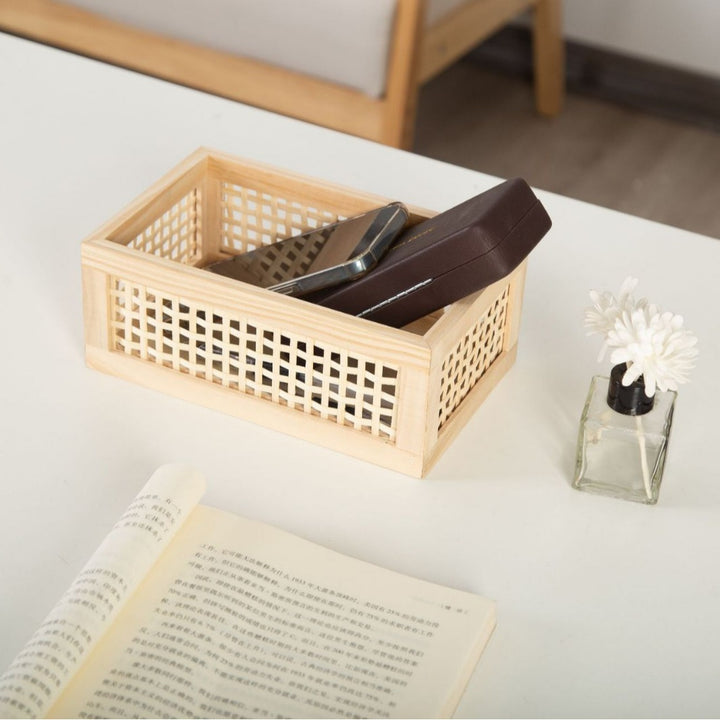 Decorative Woven Storage Caddy Kalsten