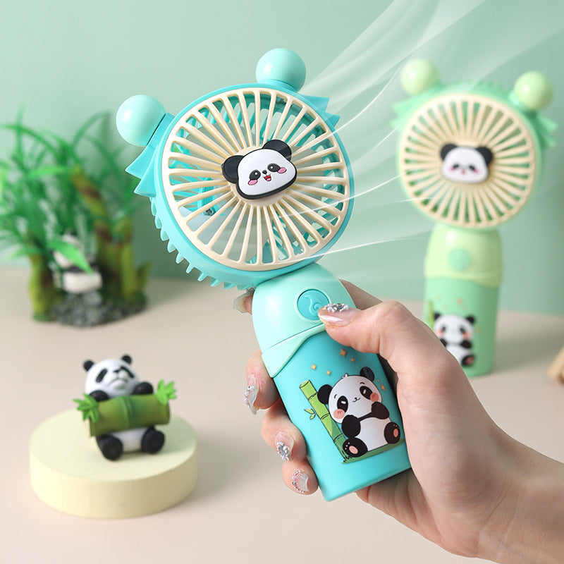 Ladies portable mini fan with cute panda design Kalsten