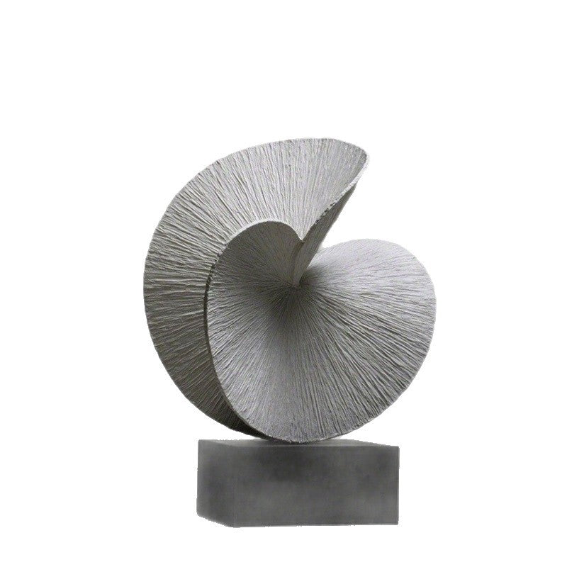 Abstract Spiral Decorative Sculpture