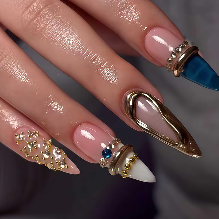 Artistic Glamour Nail Extensions Kalsten