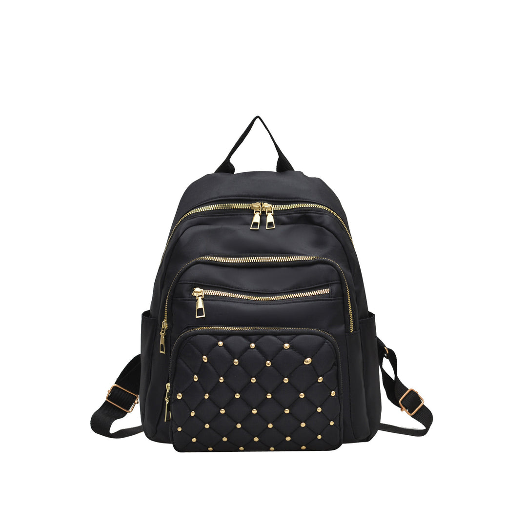 Chic Quilted Backpack with Multiple Pockets Kalsten