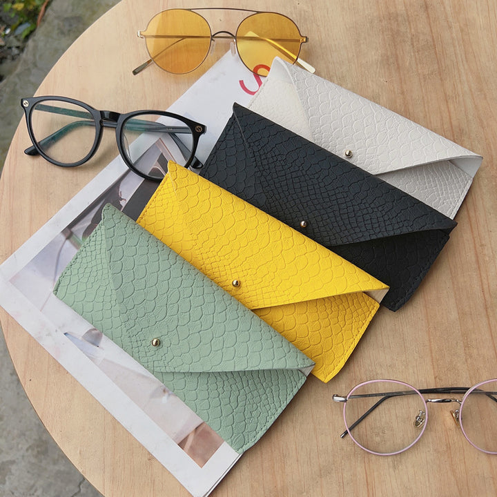 Textured Leather Eyewear Case Kalsten