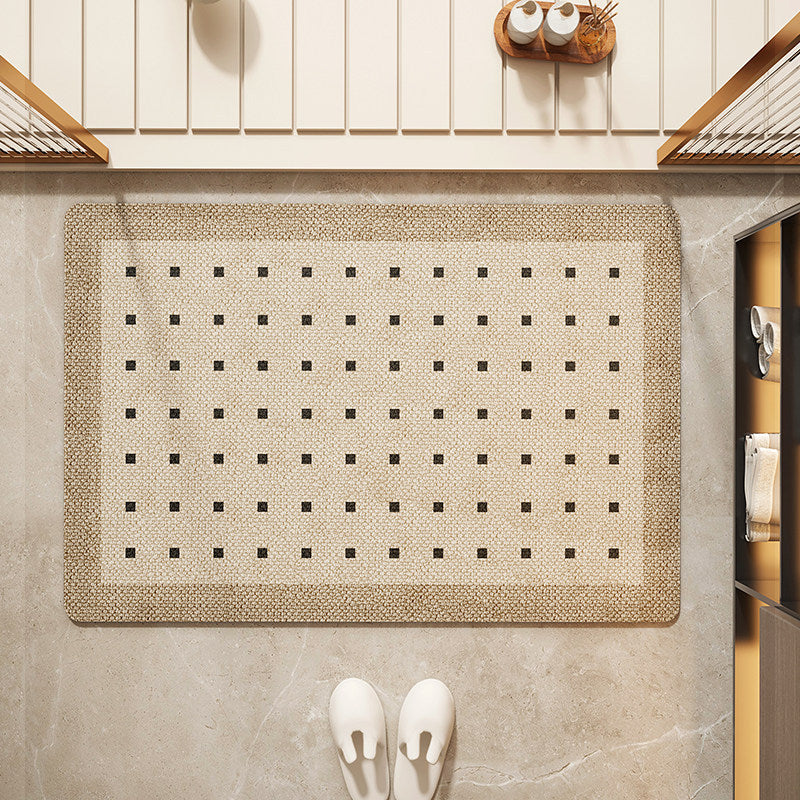 Floral Patterned Entryway Mat