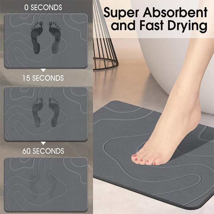 Diatomaceous Earth Bath Mat