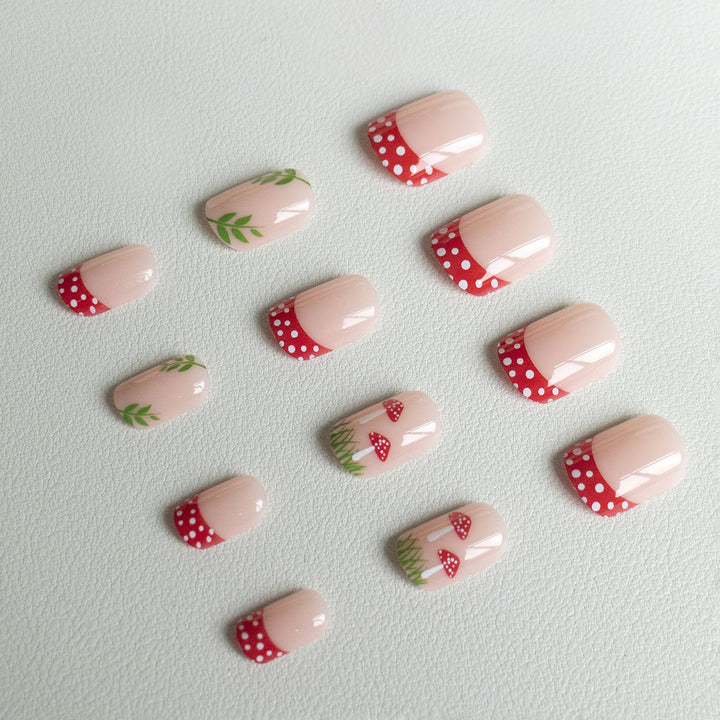 Decorative Cherry Blossom Nail Art
