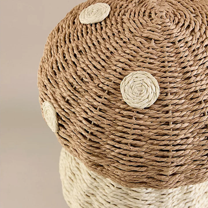 Playful storage basket in mushroom design Kalsten